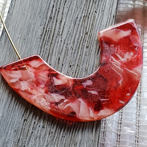 New fashion Wire Statement Acrylic Earrings - Picture 6 of 17